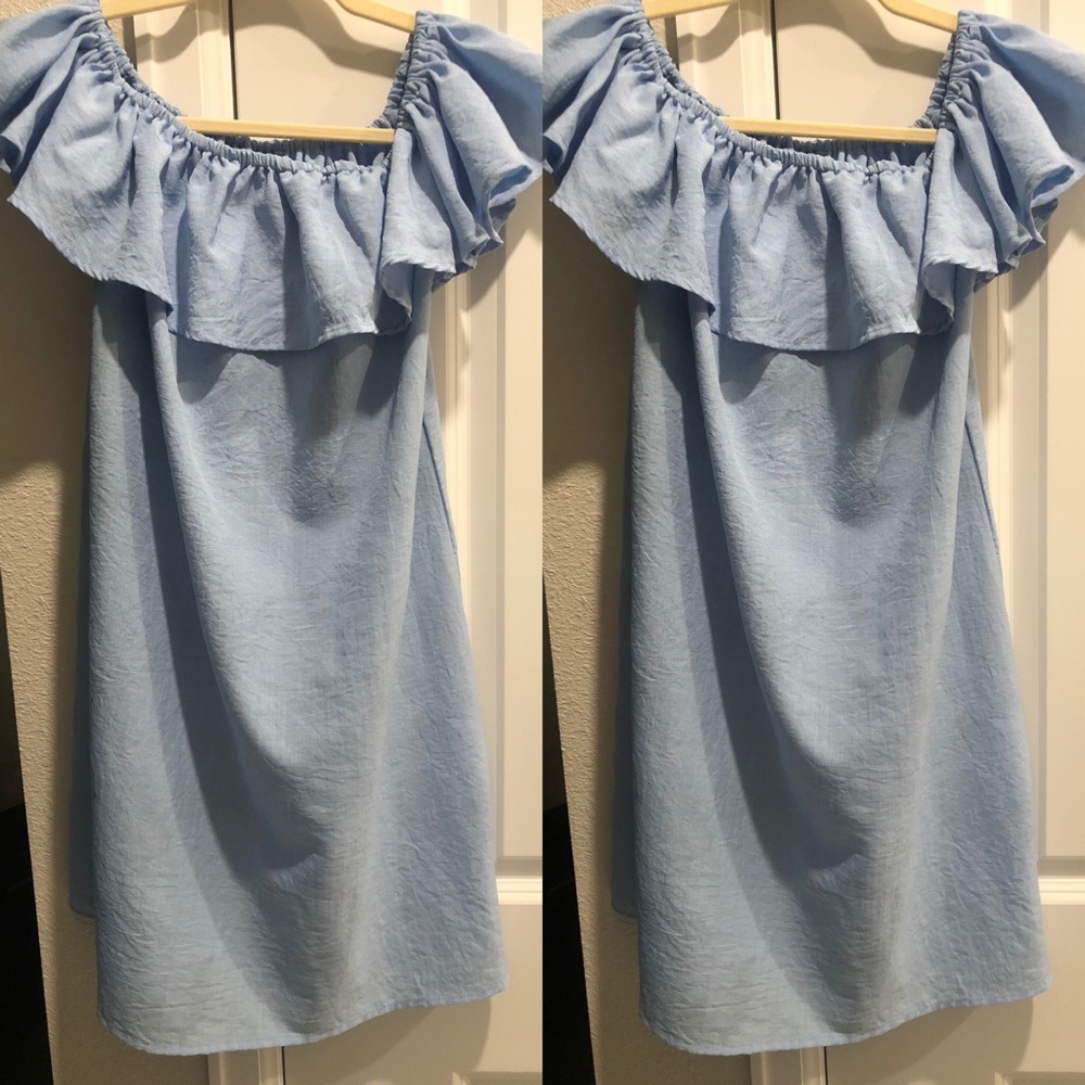 Blue summer dress